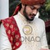 OFF-WHITE EMBROIDED SHERWANI 