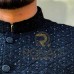 BLACK STONE HEAVY EMBROIDED SHERWANI 