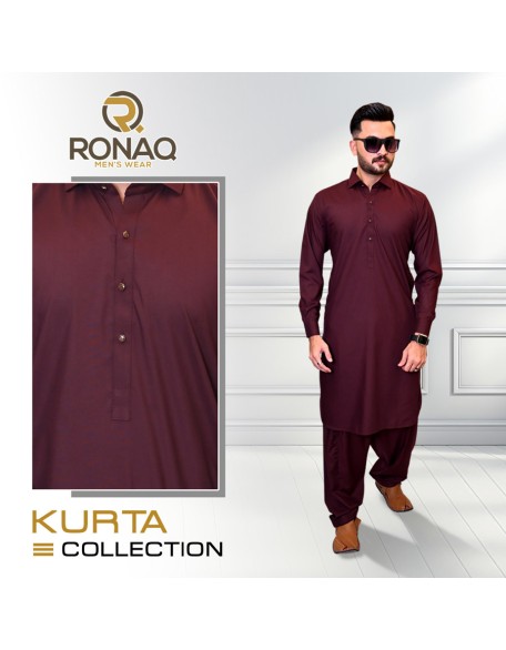 Mahroon Kameez Shalwar