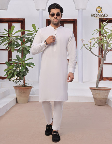 Pristine White Kurta Pajama