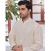 Elegant Cream Cotton-Silk Kurta