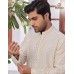 Elegant Cream Cotton-Silk Kurta