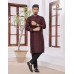 Dark Maroon Fancy Kurta