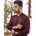 Dark Maroon Fancy Kurta