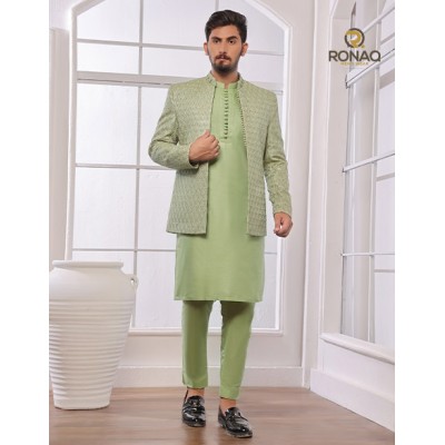 Pista Green Prince Coat 