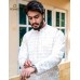 WHITE EMBROIDED KURTA