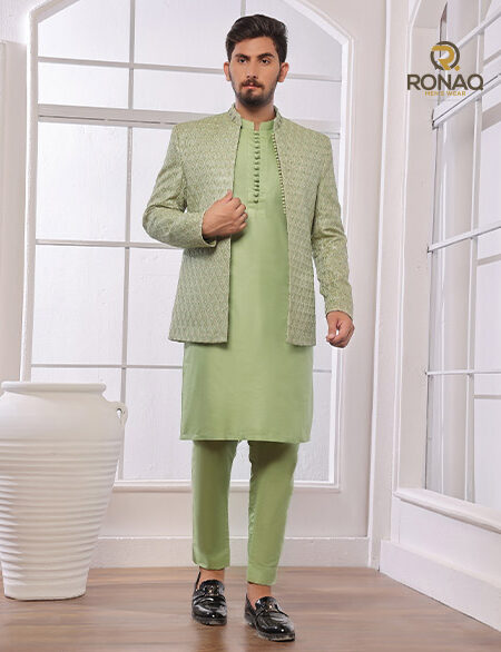 Pista Green Prince Coat