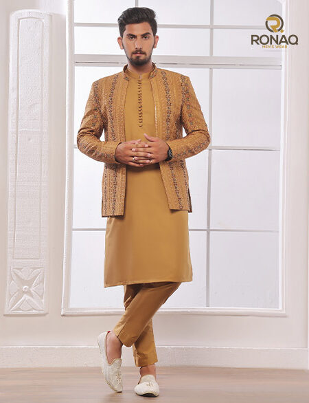 Galactic Mustard Marvel Prince Coat