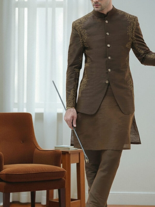 Majestic Bronze Regal Prince Coat Set