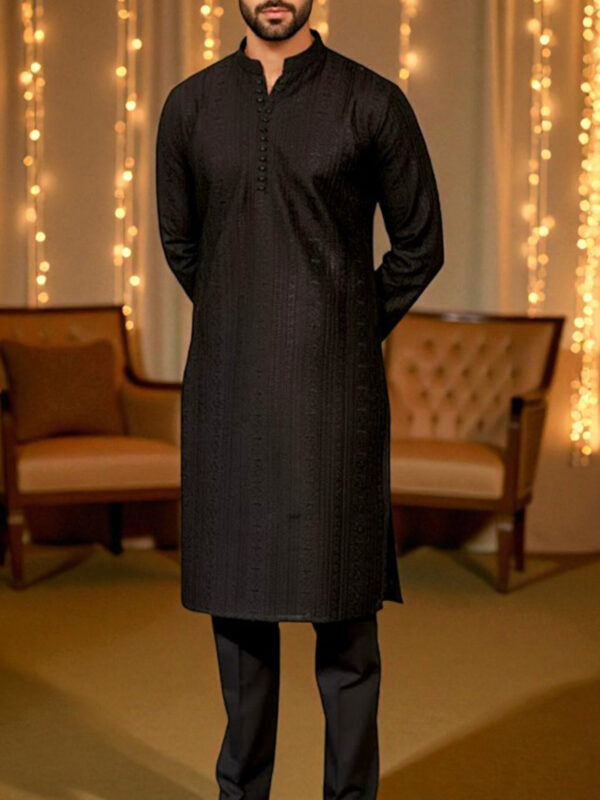 Classic Textured Kurta