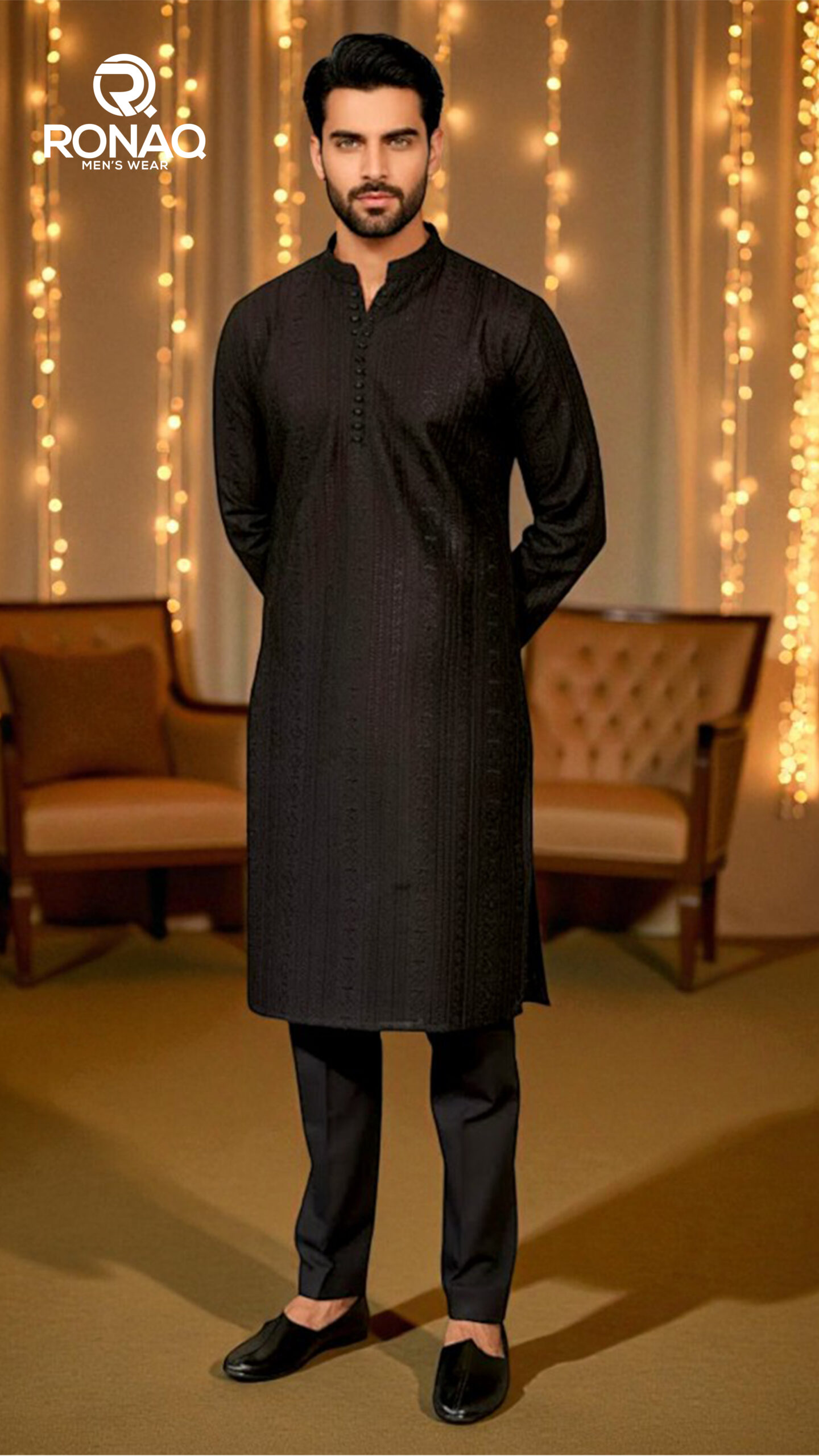 Classic Textured Kurta